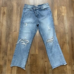 Flying Monkey 90’s High Rise Straight Rigid Mom Jeans Women’s 29 Y2K Grunge